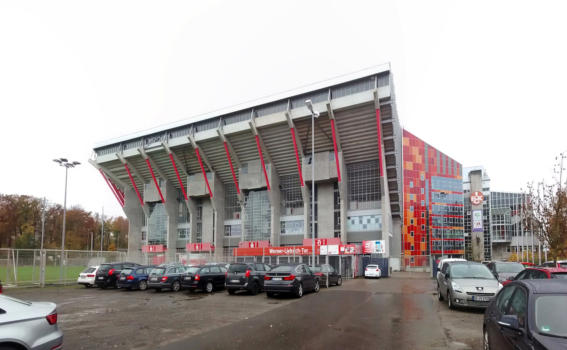 Das Fritz-Walter-Stadion auf dem Betzenberg